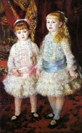Pierre Auguste Renoir Pink and Blue